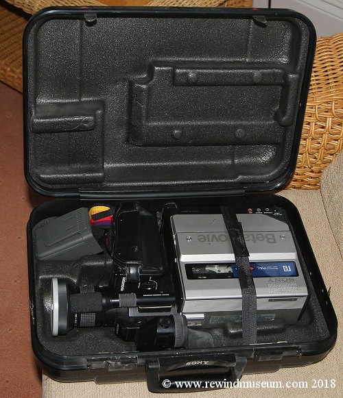 The Sony BMC100P camcorder