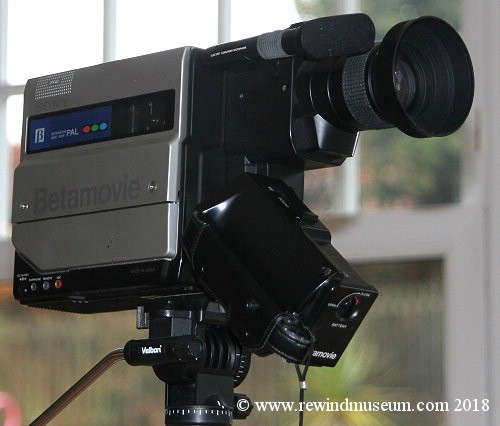 The Sony BMC100P camcorder