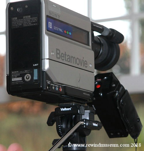 The Sony BMC100P camcorder