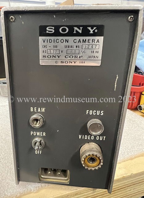 The Sony CVC-100 camera