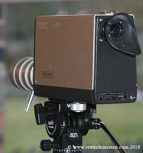 The Sony dv2400 camera.