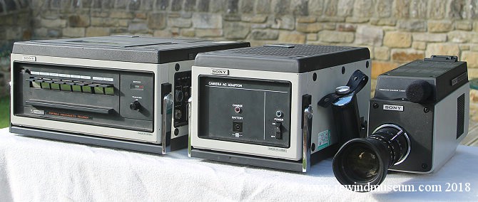 The Sony DXC-1600 camera