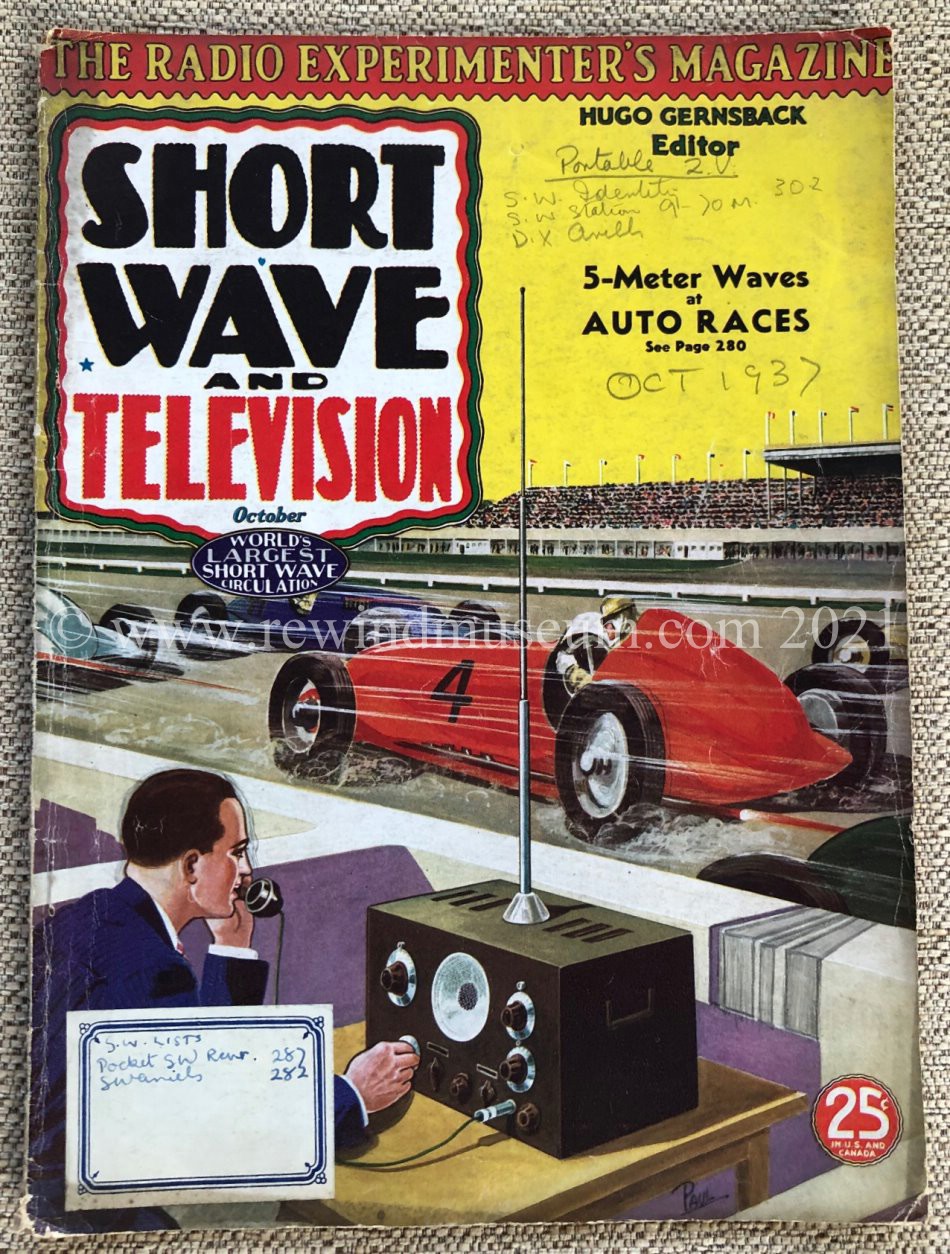 Short Wave and Television. Oct. 1937