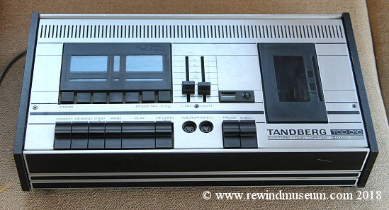 Tandburg TCD310 stereo cassette deck.