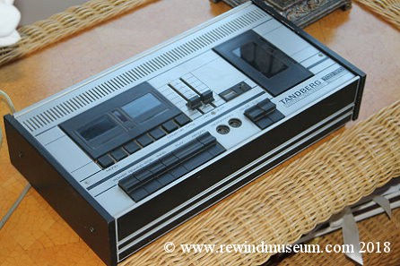 Tandburg TCD310 stereo cassette deck.