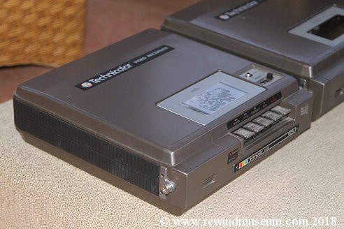 Technicolor 212 VCR & 412D camera.