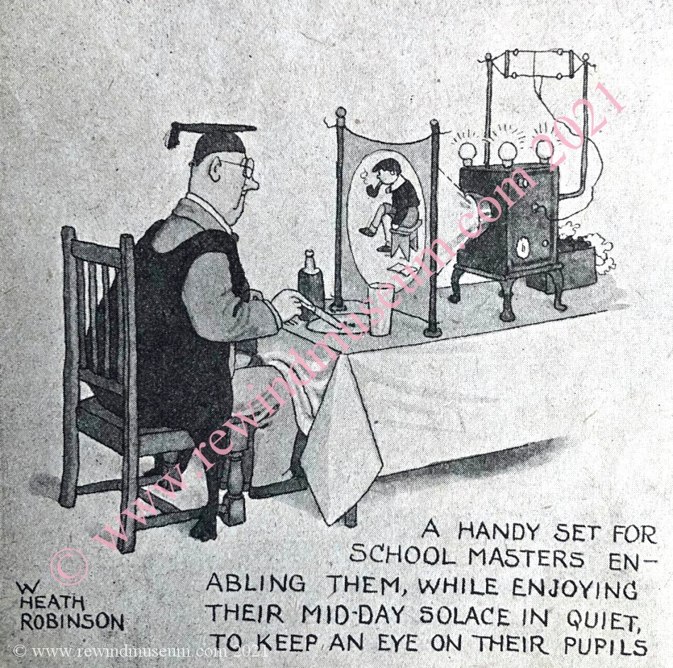 Television Magazine 1928, Vol. 1, No 1. Cartoon