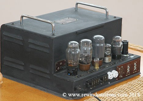 1946 Trix T.633B valve amplifier