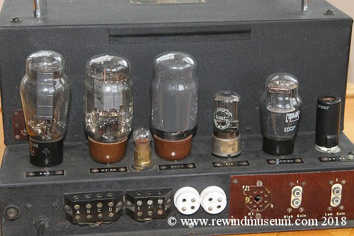 1946 Trix T.633B valve amplifier