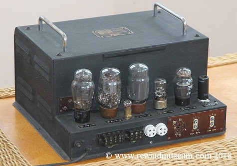 1946 Trix T.633B valve amplifier