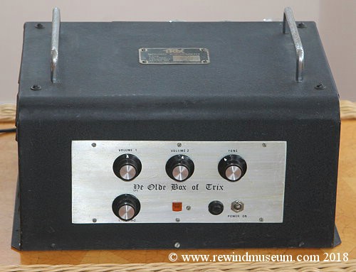 1946 Trix T.633B valve amplifier