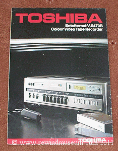 The Toshiba V-5470B brochure