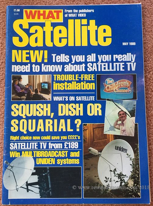 What Satellite Magazine May 1989